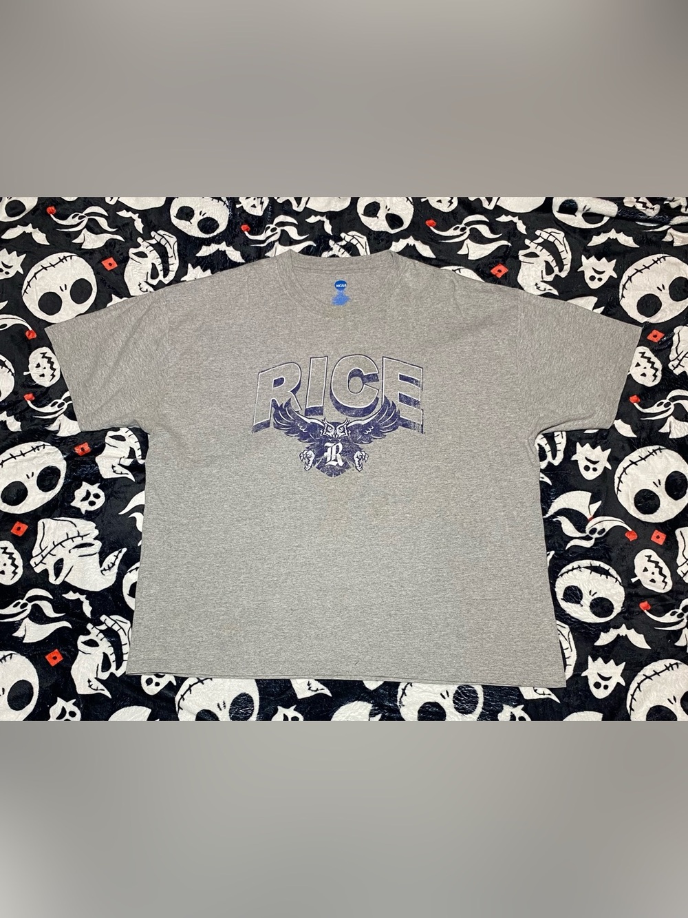 NCAA Rice Heather Gray Short-Sleeve Graphic Tee